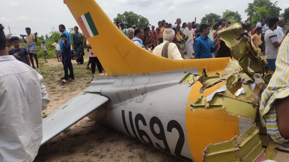 Aircraft Crashed in Karnataka