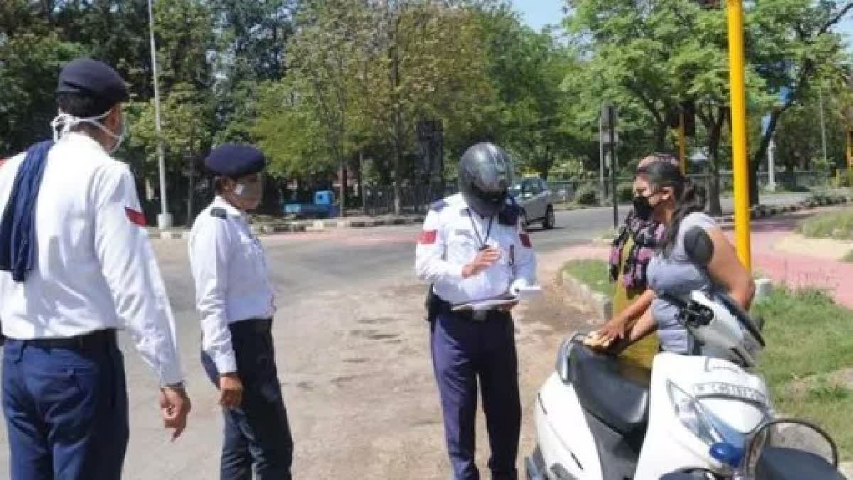 e challan in chandigarh