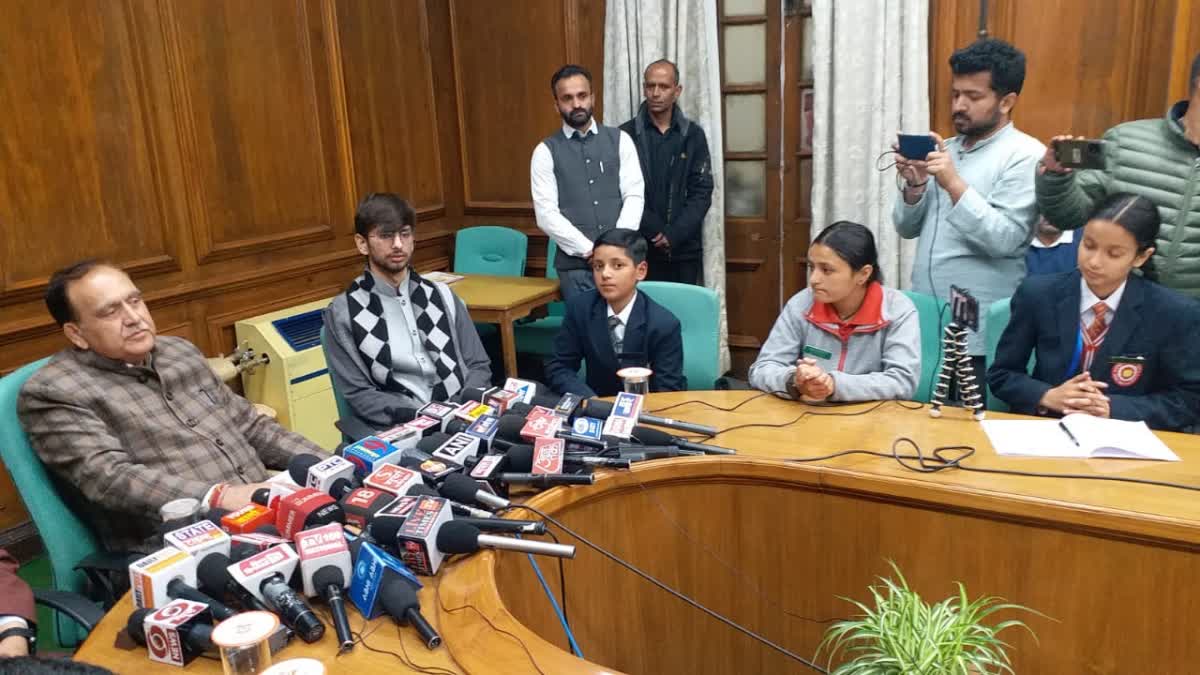 Children session in Himachal Assembly on 12 June 2023.