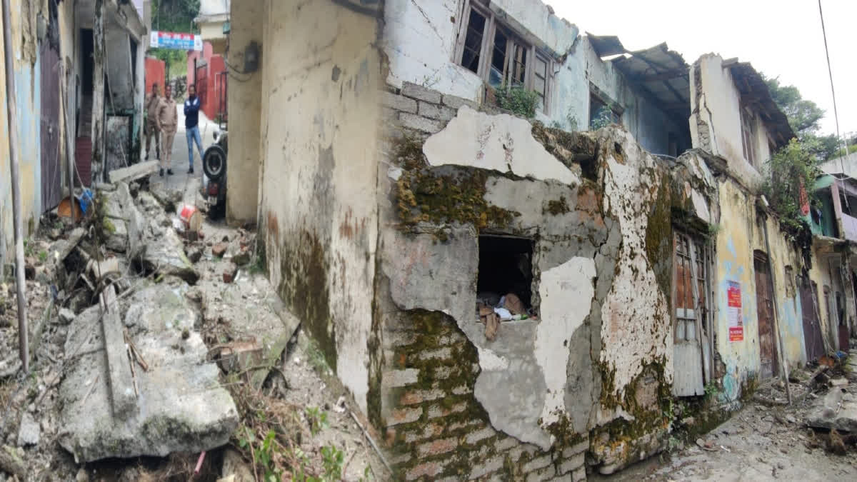 Building Part Collapsed in Mussoorie