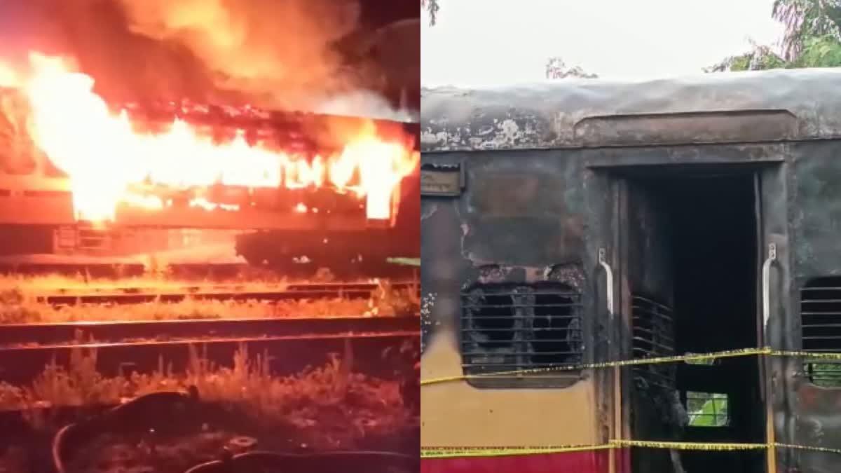 കണ്ണൂർ റെയിൽവേ സ്റ്റേഷൻ  Kannur Railway Station  കണ്ണൂർ ടൗൺ പൊലീസ്  kannur train fire case  West Bengal native in custody  കണ്ണൂർ ട്രെയിൻ തീവെപ്പ് കേസ്  കണ്ണൂർ ട്രെയിൻ തീവെപ്പ് കേസിൽ ഒരാൾ കസ്റ്റഡിയിൽ