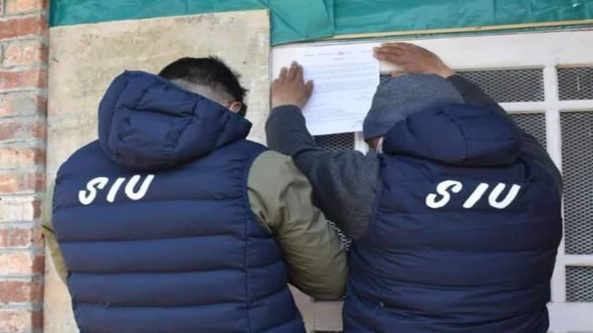 Etv BharatJK SIU attaches property of terrorist associate in Anantnag