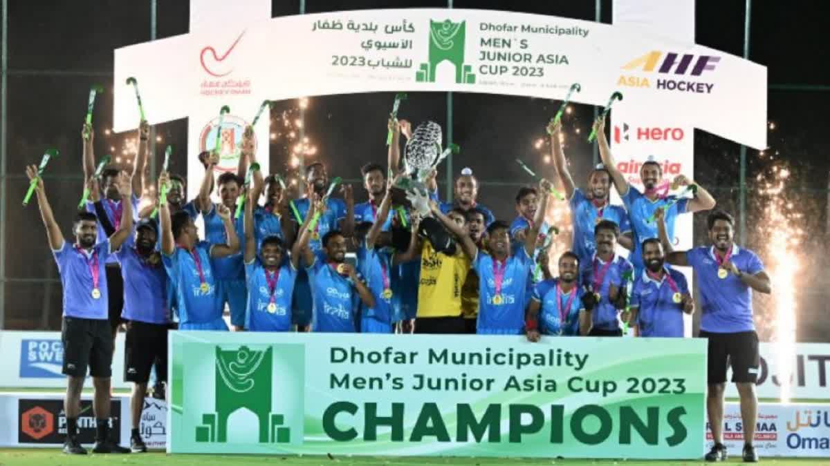 بھارت چوتھی بار جونیئر ایشیا کپ ہاکی چیمپئن بنا