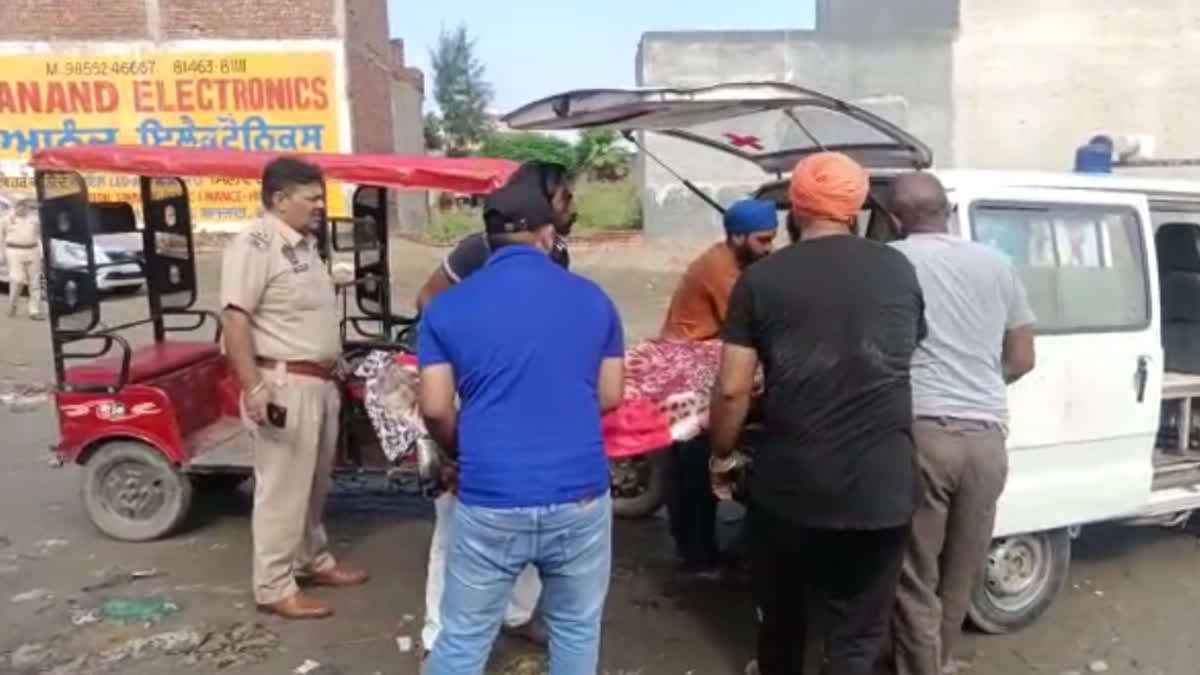 The body of an unidentified person was found in the Kot Khalsa area of Amritsar