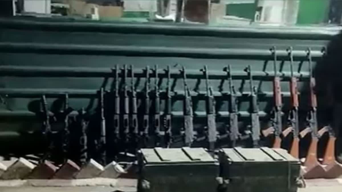 140 weapons surrendered in Manipur