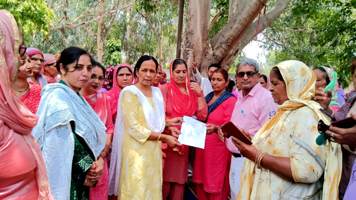 Anganwadi workers Protest in Bhiwani