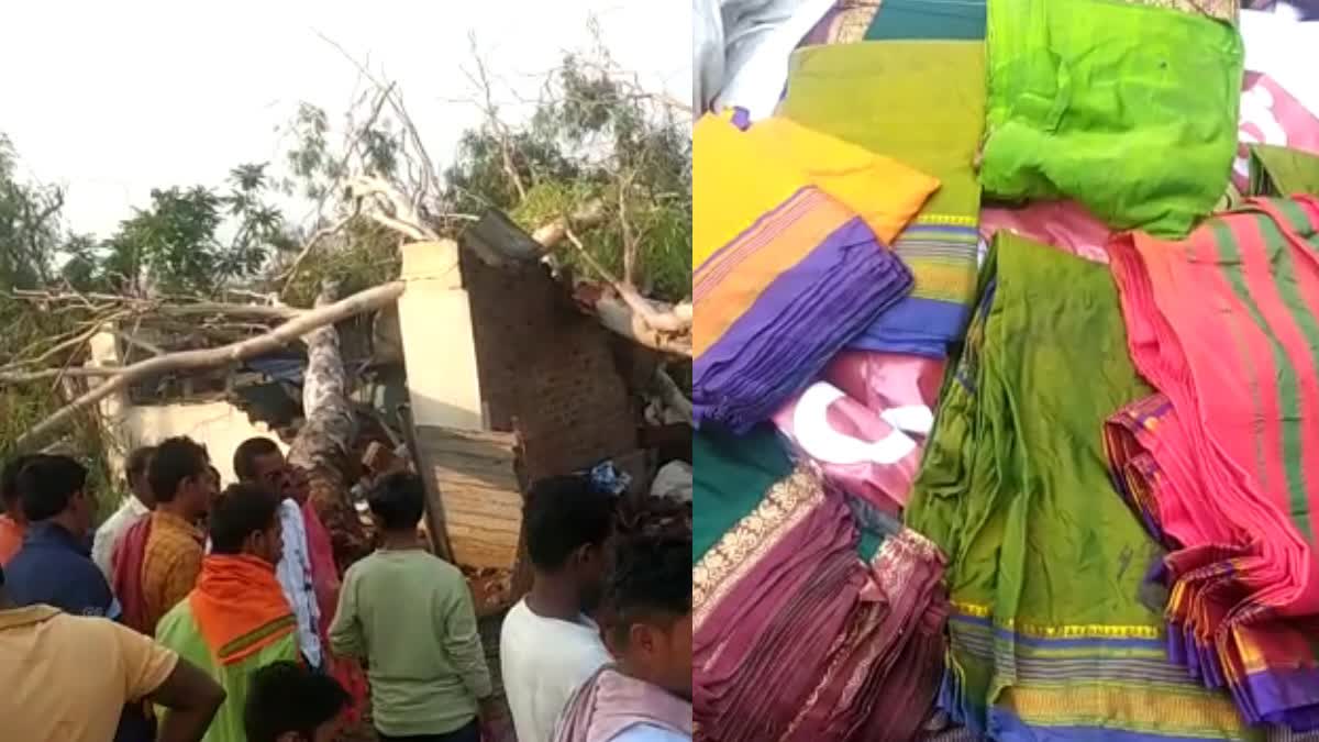 damage-to-weavers-houses-due-to-heavy-rain-in-bagalkot