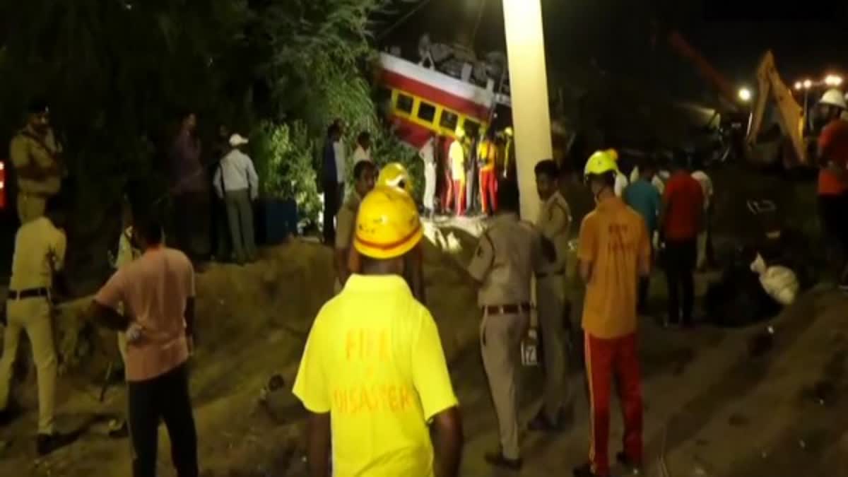 Etv BharatMajor train accidents in the country so far