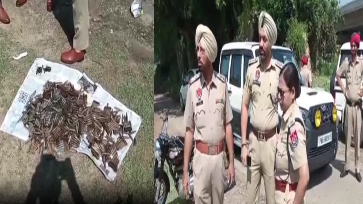 Thousands of cartridges found in the Sirhind Canal at Doraha, increased concern of the police