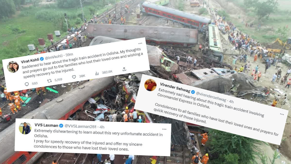 Coromandel Express Accident ETV BHARAT