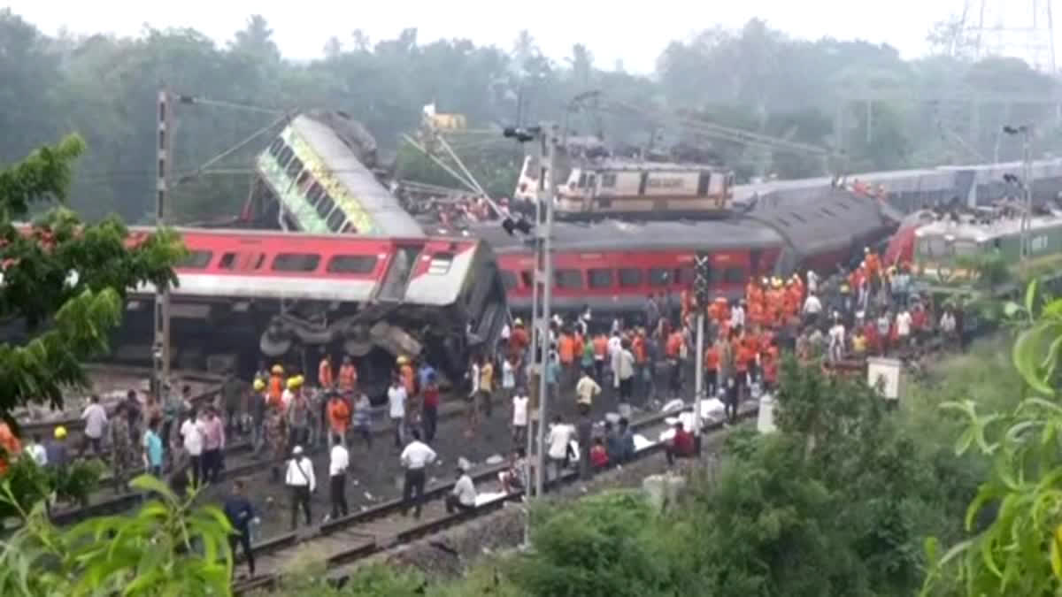 Helpline number on Train accident in Odisha released by North Western Railway