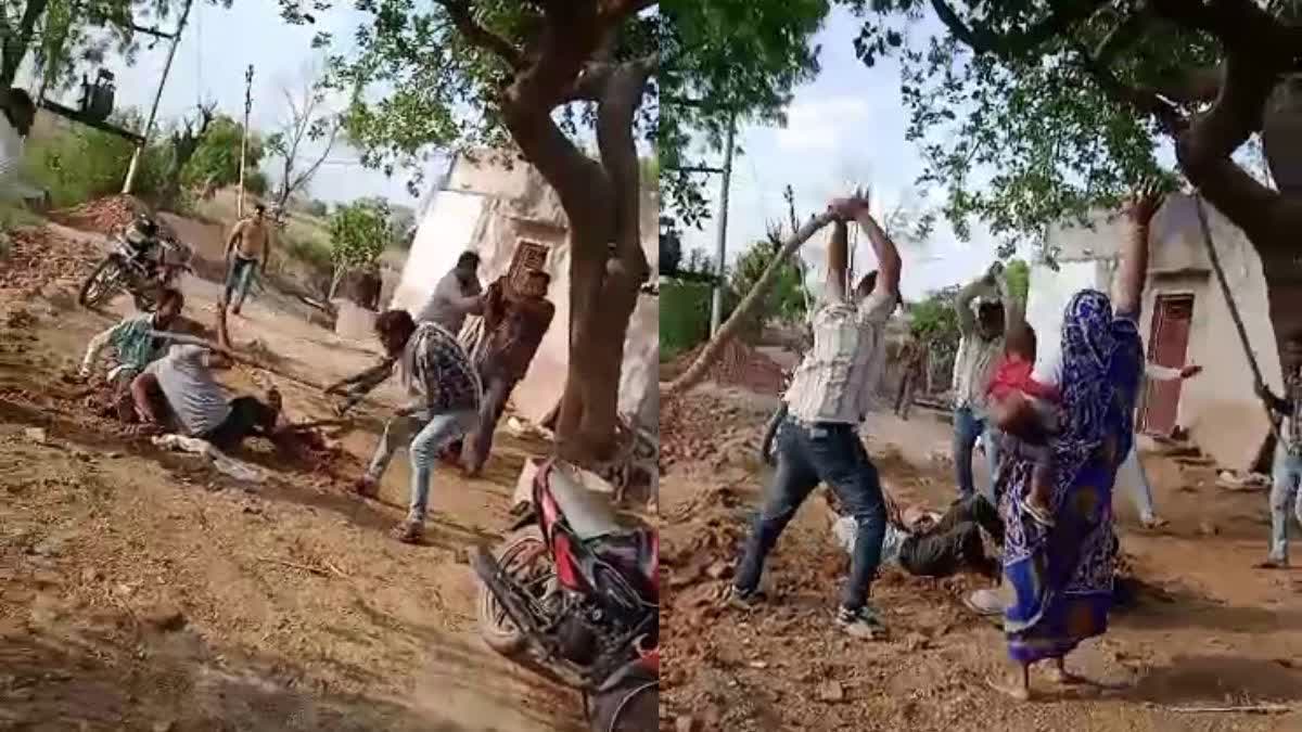 Viral Video of Attack on a Family in Bharatpur