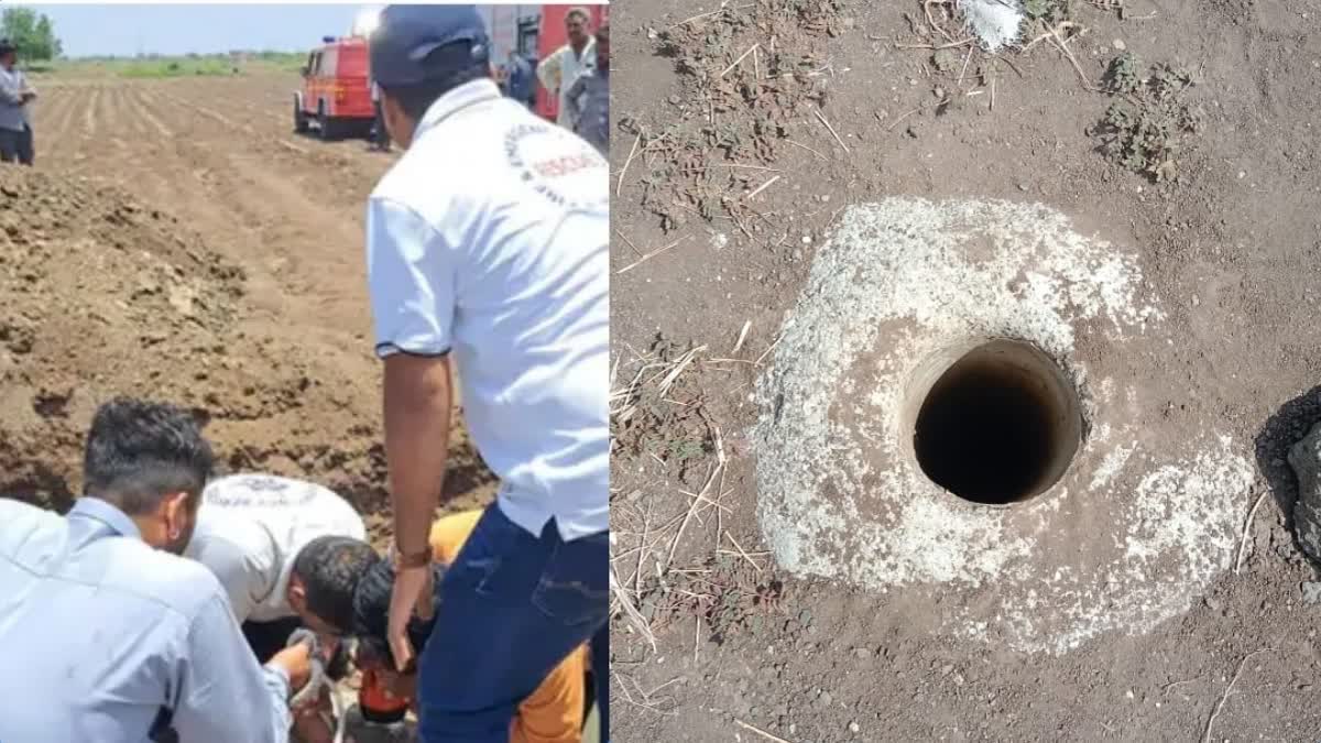 3 year old girl falls into borewell trapped for nearly 12 hours now rescue op on
