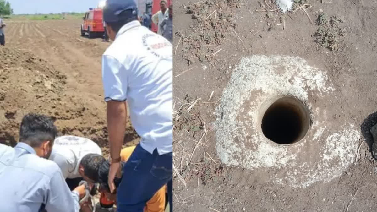 Girl fell in borewell in Gujarat, rescue operation continues even after 12 hours