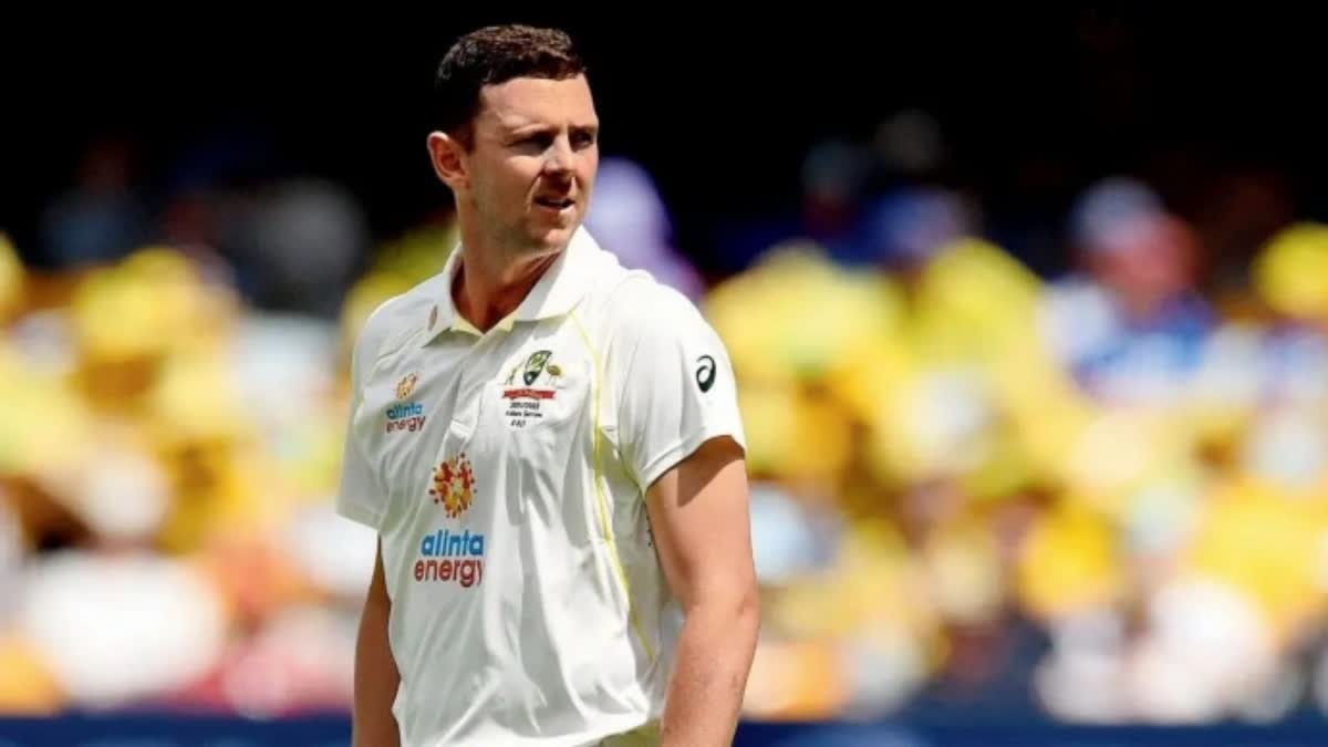 Australian seamer Josh Hazlewood