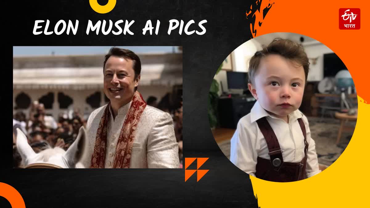 Elon Musk reacts to his AI generated baby pic