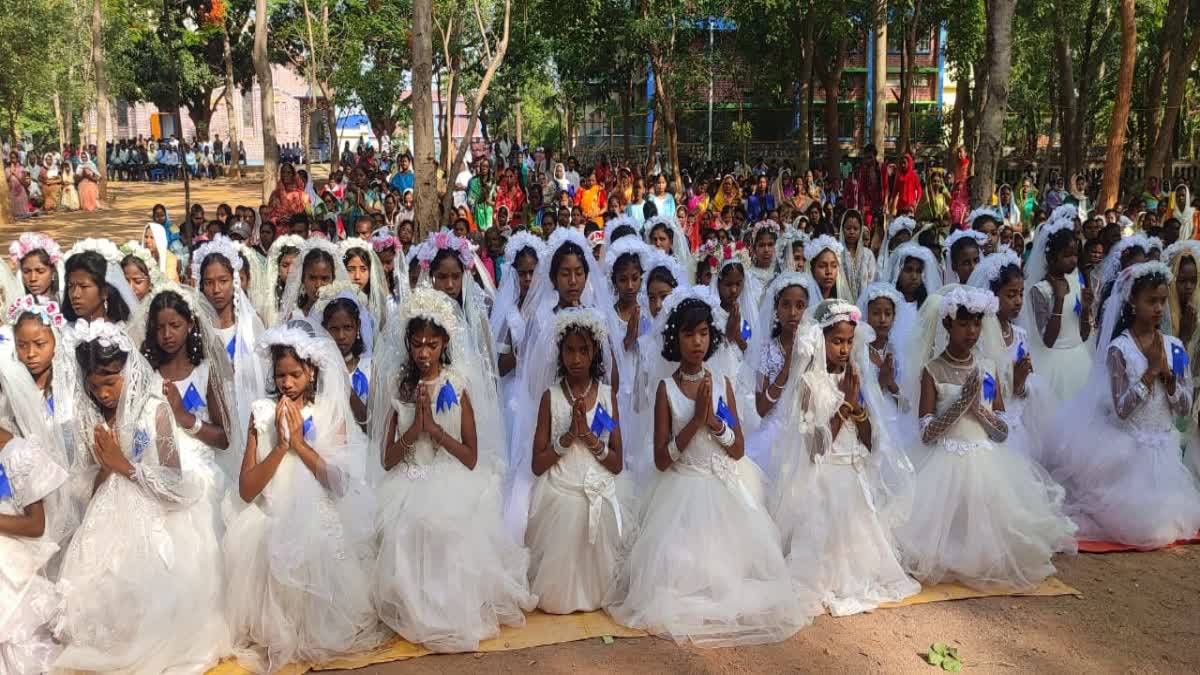 Param Prasad ceremony organized in Latehar church