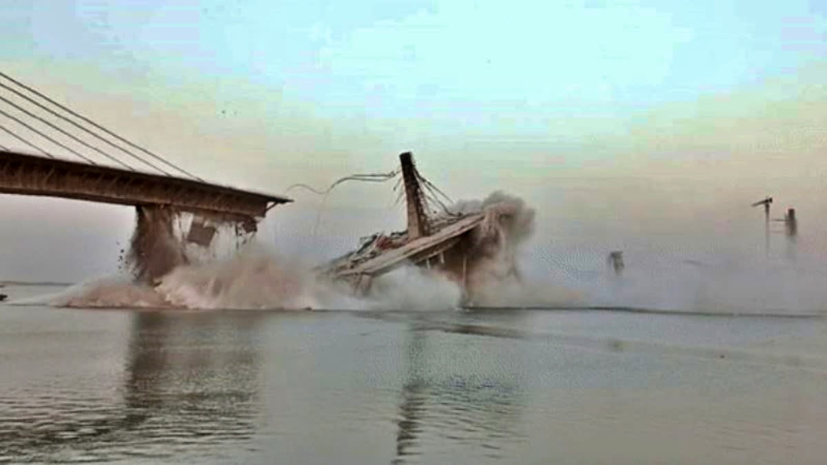 Tejashwi hiding truth over bridge collapse in Bihar: BJP
