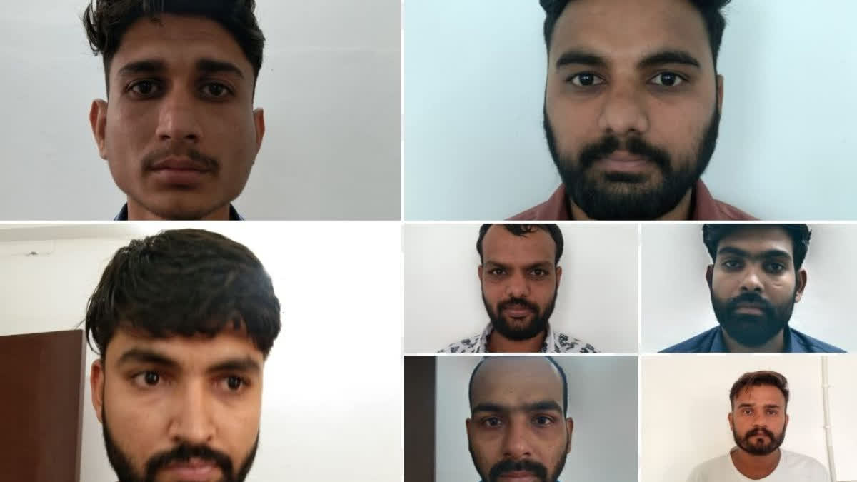 Seven members of Mewar cyber gang nabbed for stealing Rs 1 Cr from youth