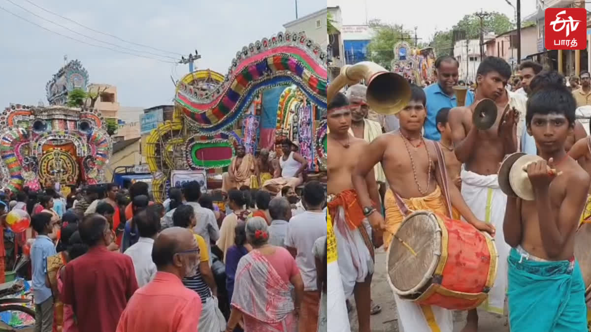 100 ஆண்டுகளுக்கும் மேலாக நடைபெற்று வரும் முத்து பல்லக்கு விழா! ஏராளமானோர் சுவாமி தரிசனம்