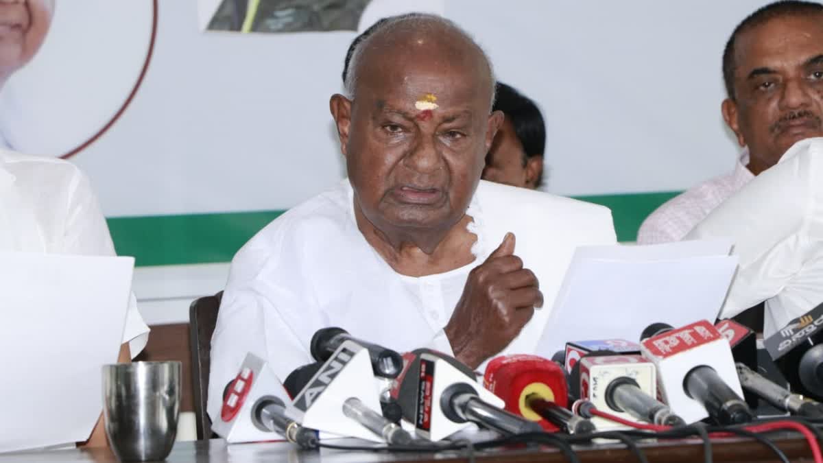 Former PM H D Devegowda