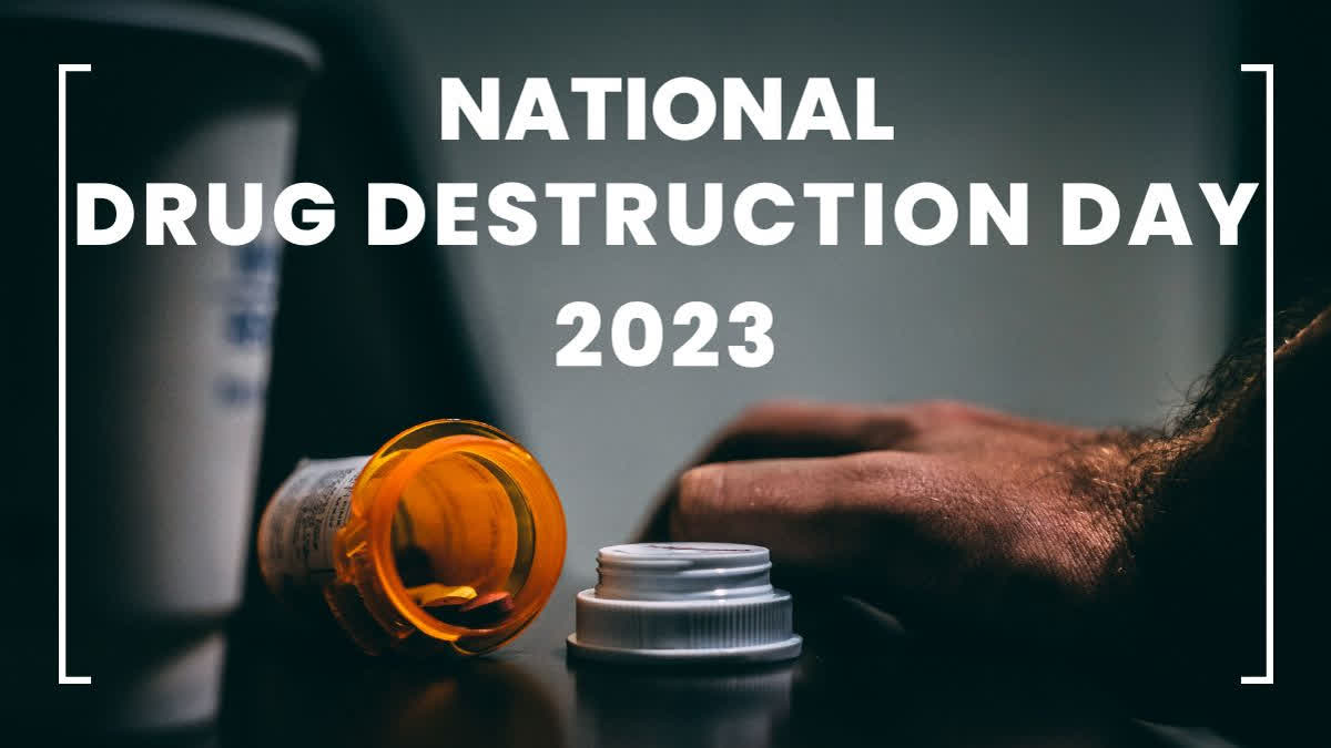 National Drug Destruction Day 2023: Working for Drug-Free India