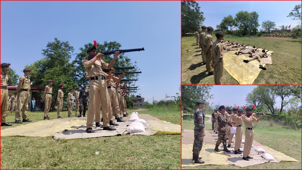 10 day NCC Training Camp Organized in Una.