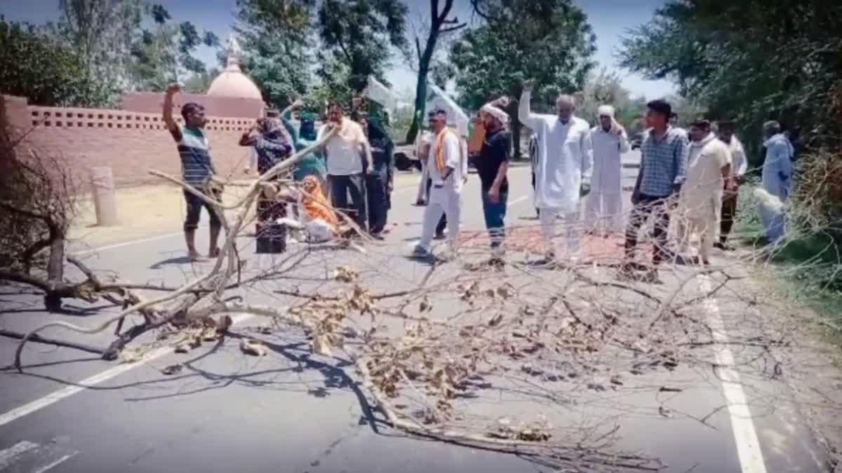farmers protest in fatehabad