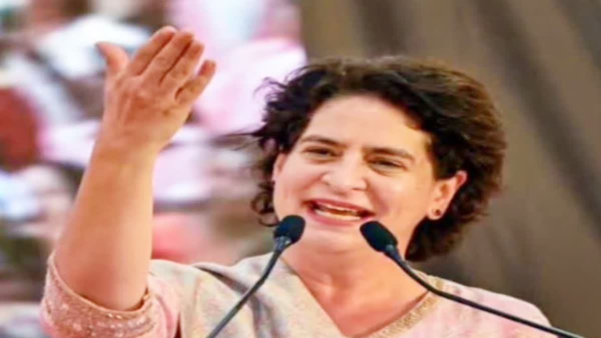 Priyanka Gandhi rally Jabalpur June 12