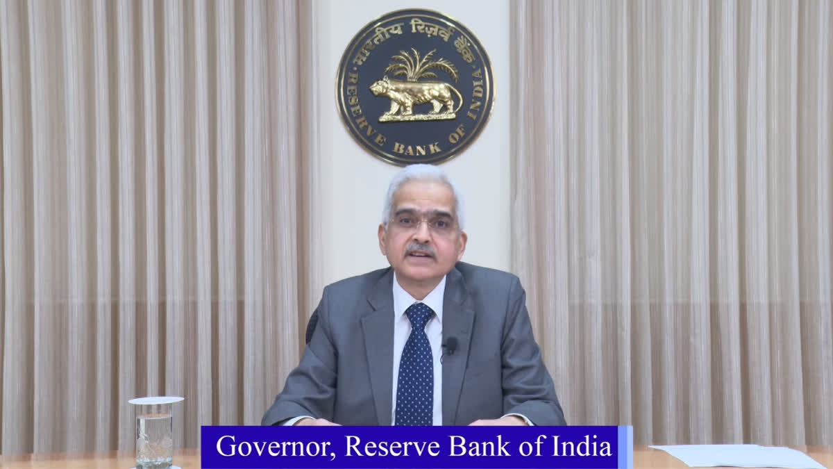 RBI Governor Shaktikanta Das is briefing the media on announcing the decisions of the Monetary Policy Committee.