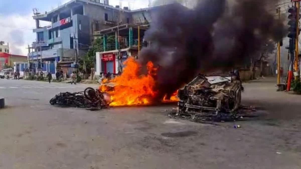 Manipur violence file pic