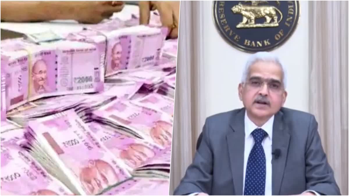 RBI Governor  RBI Governor response on 2000 Rupees notes  2000 Rupees notes returns to Bank  2000 Rupees notes  Reserve Bank of India  Shaktikanta Das  banks  പിന്‍വലിക്കല്‍ പ്രഖ്യാപനത്തിന് പിന്നാലെ  2000 രൂപ  പ്രചാരത്തിലുണ്ടായിരുന്ന 50 ശതമാനം നോട്ടുകളും  50 ശതമാനം നോട്ടുകളും മടങ്ങിയെത്തി  ആര്‍ബിഐ ഗവര്‍ണര്‍  റിസര്‍വ് ബാങ്ക് ഗവര്‍ണര്‍  റിസര്‍വ് ബാങ്ക്  ശക്തികാന്ത ദാസ്