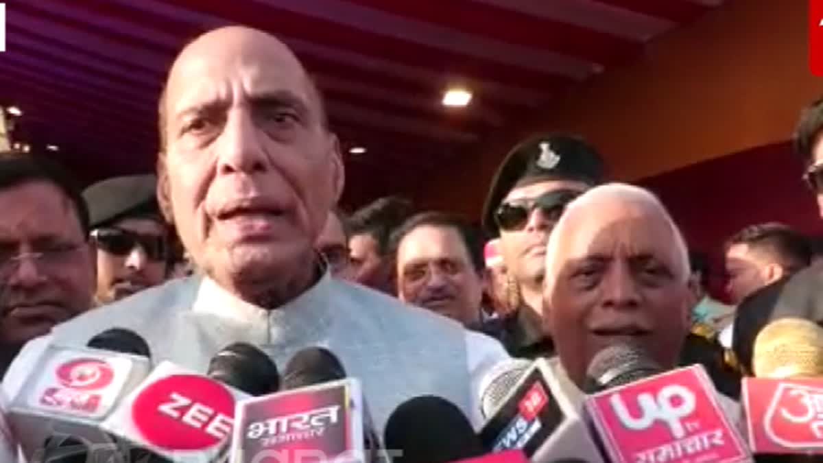 Defence Minister Rajnath Singh