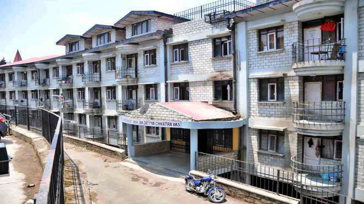 ruckus in Himachal Pradesh University hostel