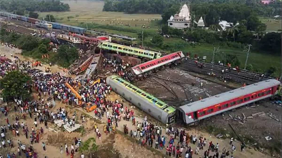 foul smell at odisha train accident site
