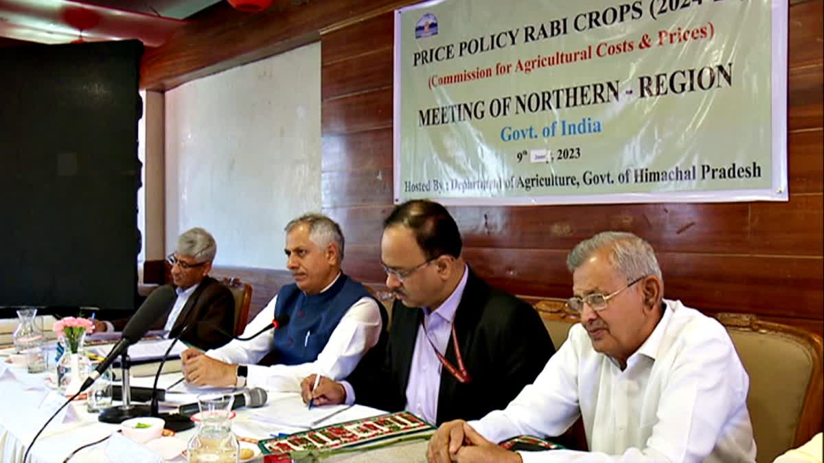 Rabi Crops Price Policy 2024-25 Meeting in Shimla.