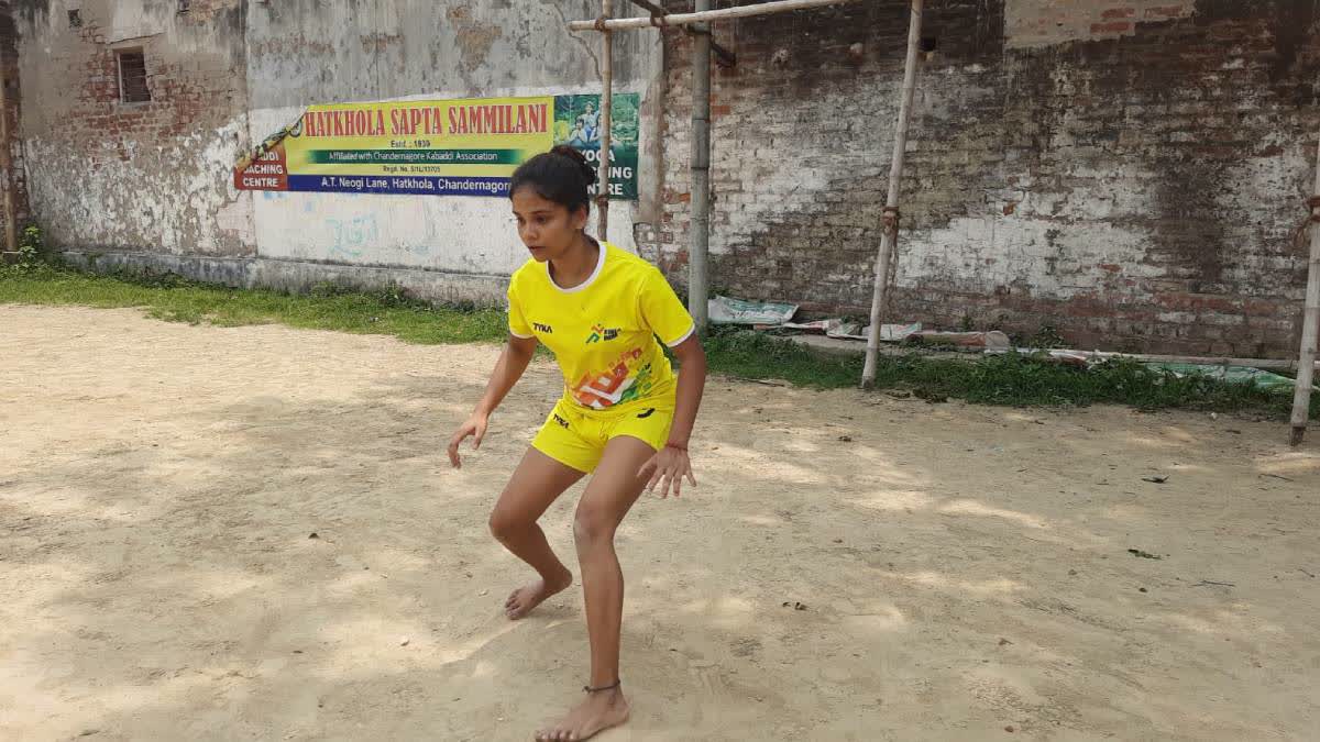 Hooghly Kabaddi Player Tuhina