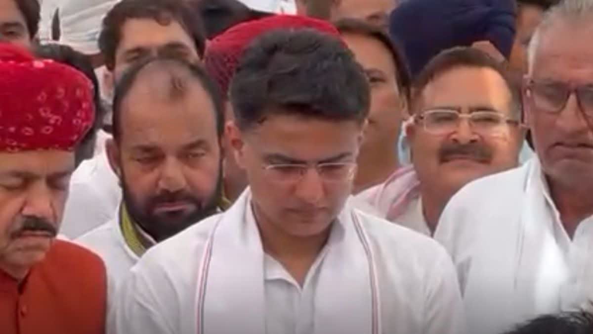 Sachin pilot in Dausa