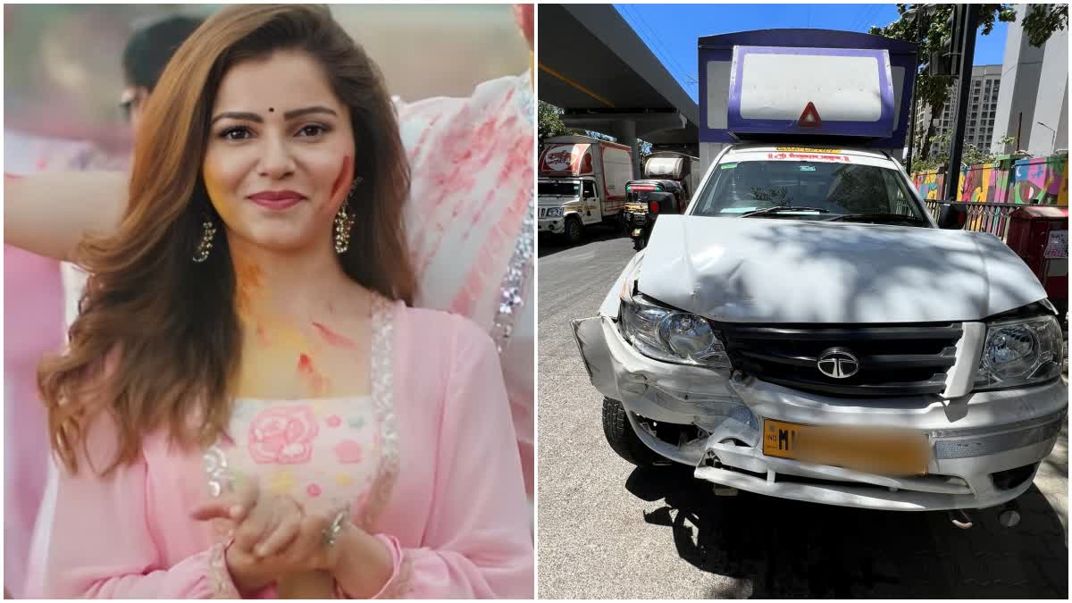 Rubina Dilaik Car Accident