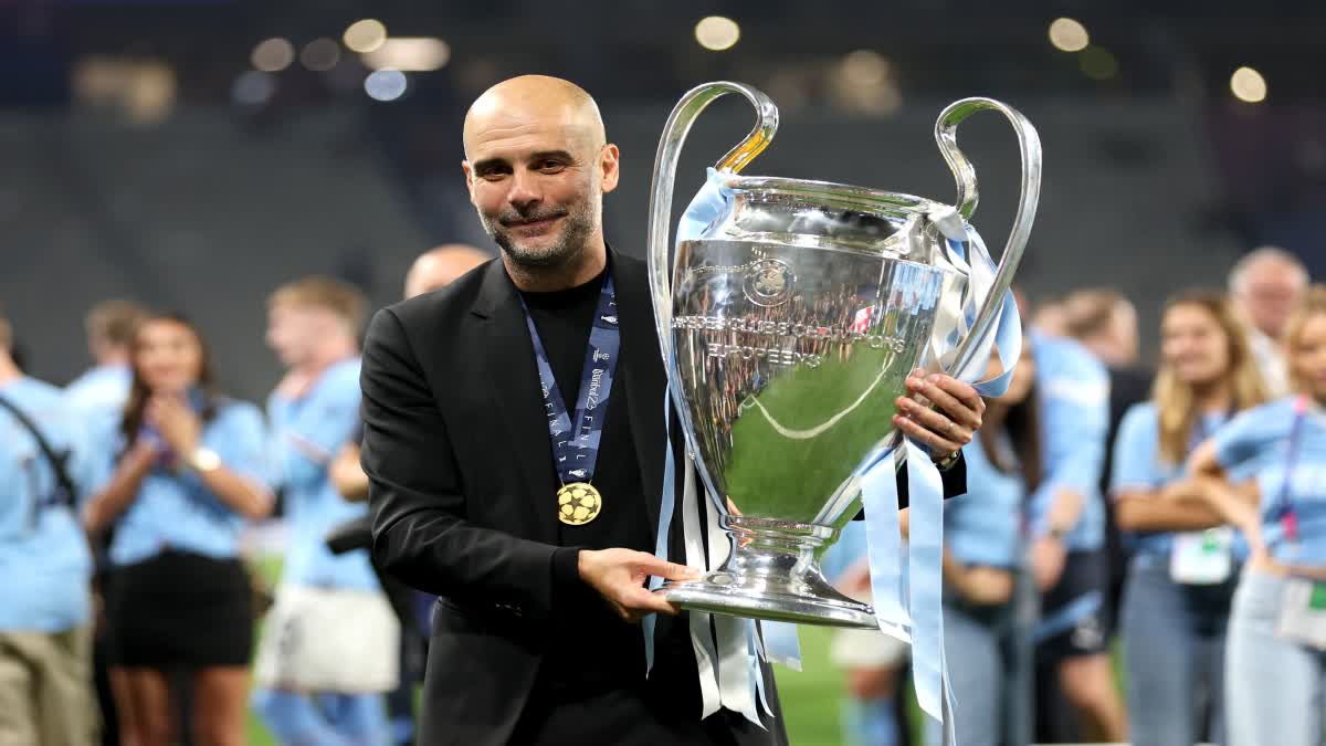 pep  പെപ് ഗ്വാർഡിയോള  Pep Guardiola  Pep Guardiola the manager  Pep Guardiola Manchester city  Uefa champions league  champions league final  മാഞ്ചസ്റ്റർ സിറ്റി