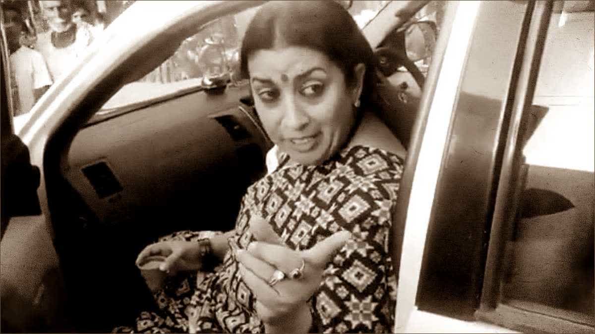 Smriti Irani Threatens Journalist