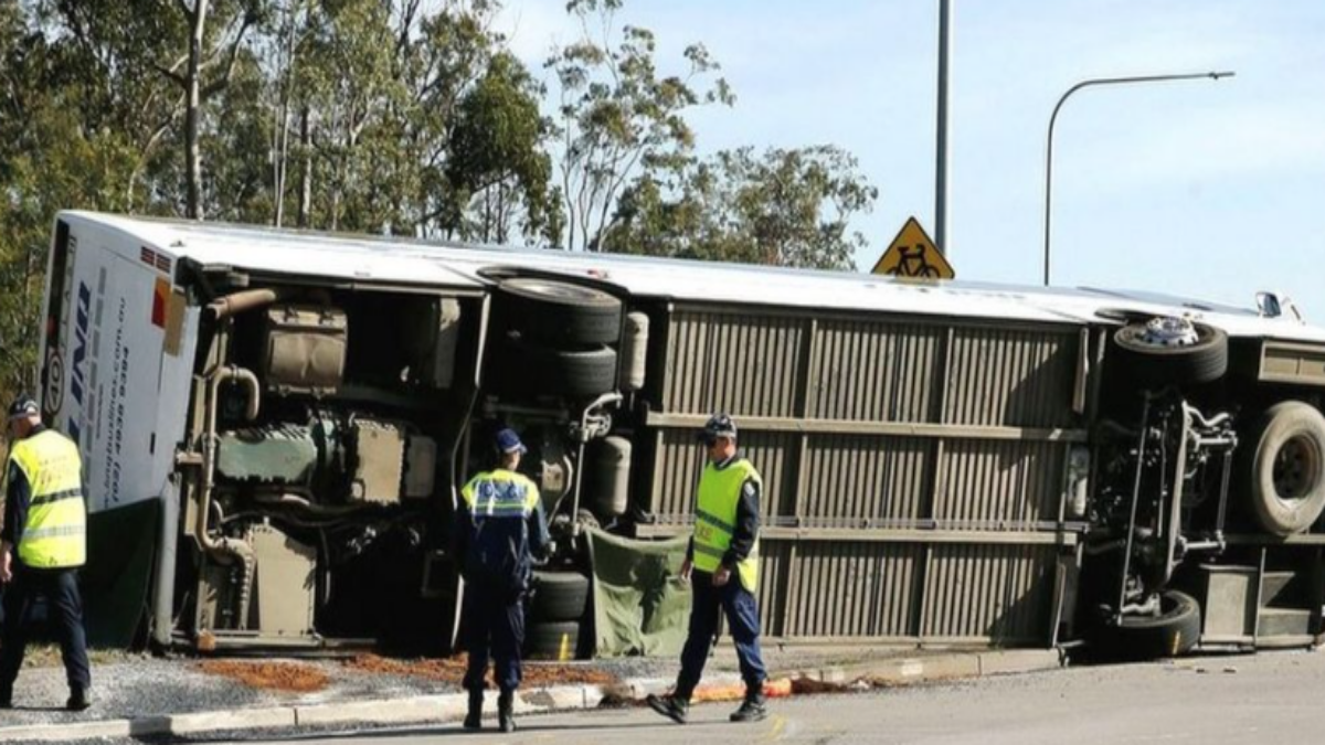 Australia bus accident