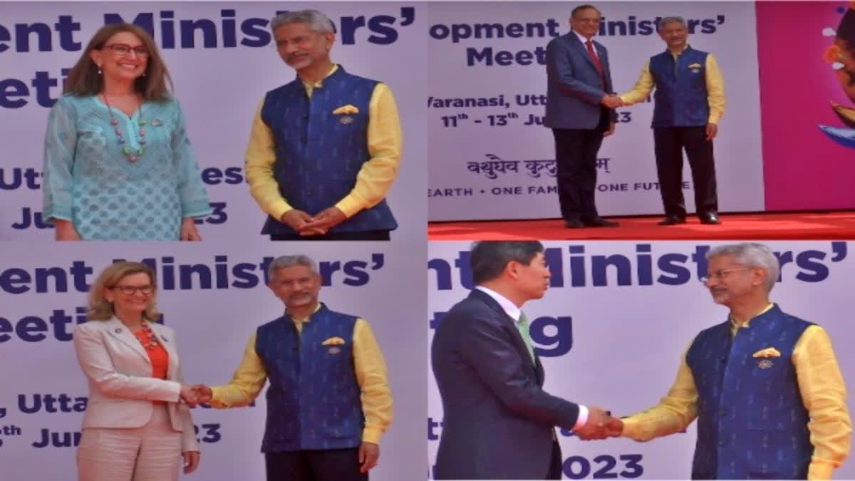 Jaishankar welcomes delegates at G20 Development Ministers' Meeting in Varanasi