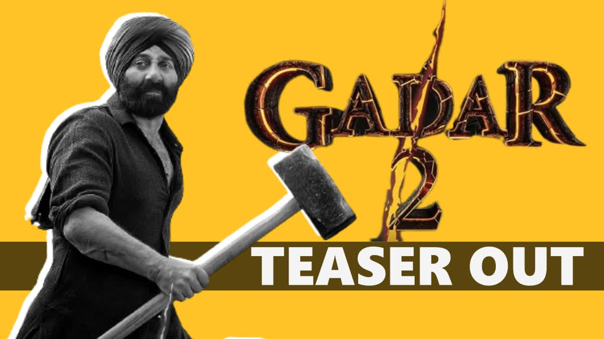 Gadar 2 teaser: Actor Sunny Deol is coming back as Tara Singh