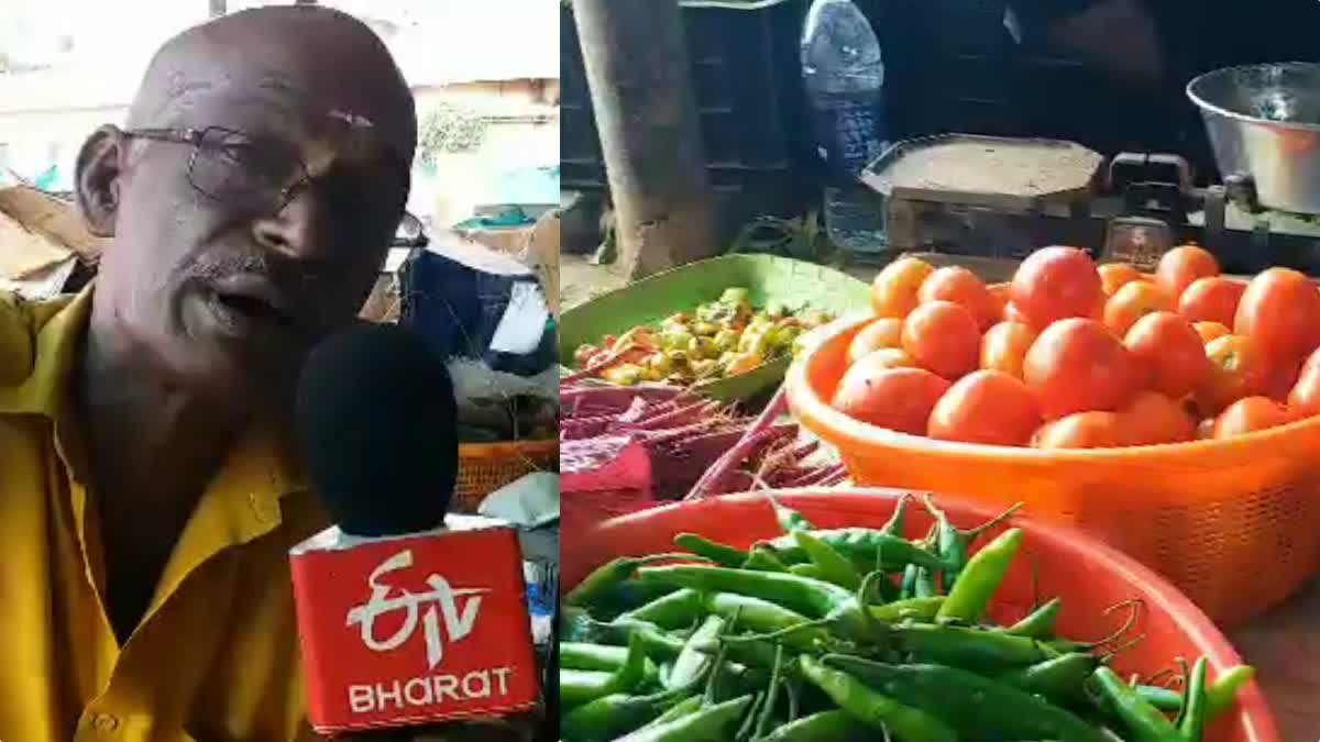 തിരുവനന്തപുരത്ത് പച്ചക്കറി വില  തിരുവനന്തപുരത്ത് പച്ചക്കറി വിലയില്‍ വന്‍ കുതിപ്പ്  kerala vendors response  Vegetable price hike Thiruvananthapuram  Vegetable price hike Thiruvananthapuram kerala  കച്ചവടക്കാരന്‍റെ പ്രതികരണം