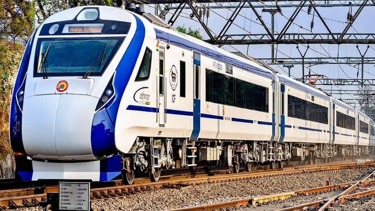 Trial run of Patna-Ranchi Vande Bharat Express