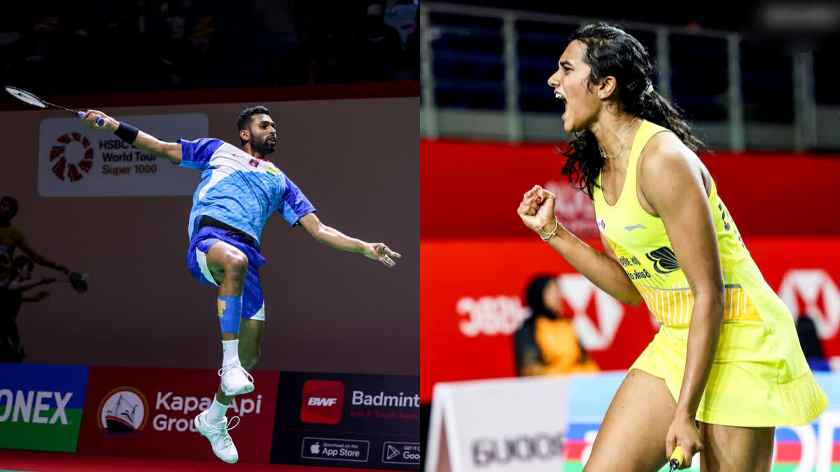 PV Sindhu defeats Gregoria Mariska Tunjung  PV Sindhu  Indonesia Open  hs prannoy  hs prannoy defeats Kenta Nishimoto  ഇന്തോനേഷ്യ ഓപ്പണ്‍  പിവി സിന്ധു  എച്ച്എസ്‌ പ്രണോയ്‌  കെന്‍റ നിഷിമോട്ടോ