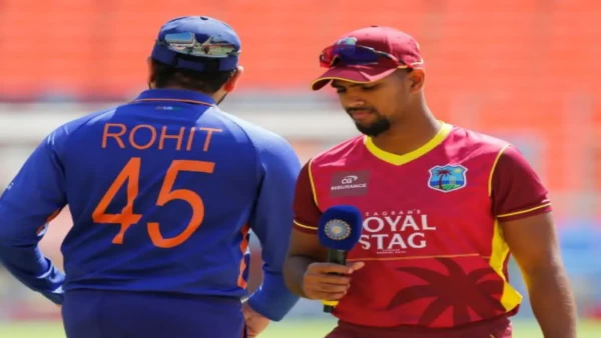 Etv BharatIND vs WI Schedule