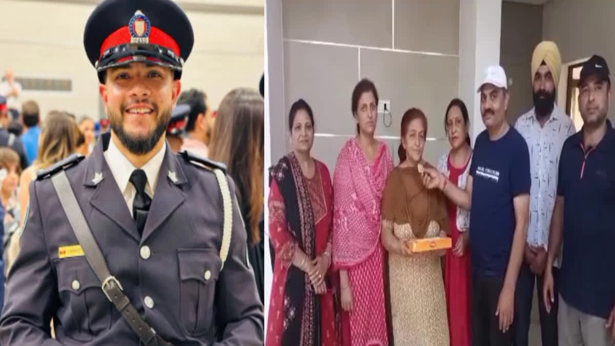 Vikramjit of Dinanagar made the name of Punjab shine in Canada, became a police officer in Canada