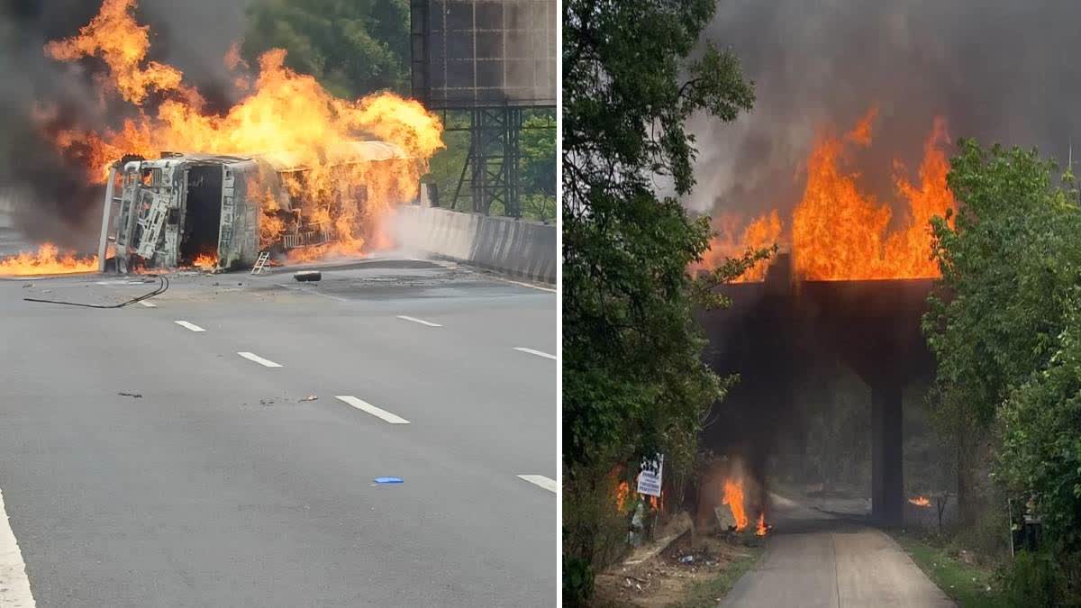 fire incident near Lonavala